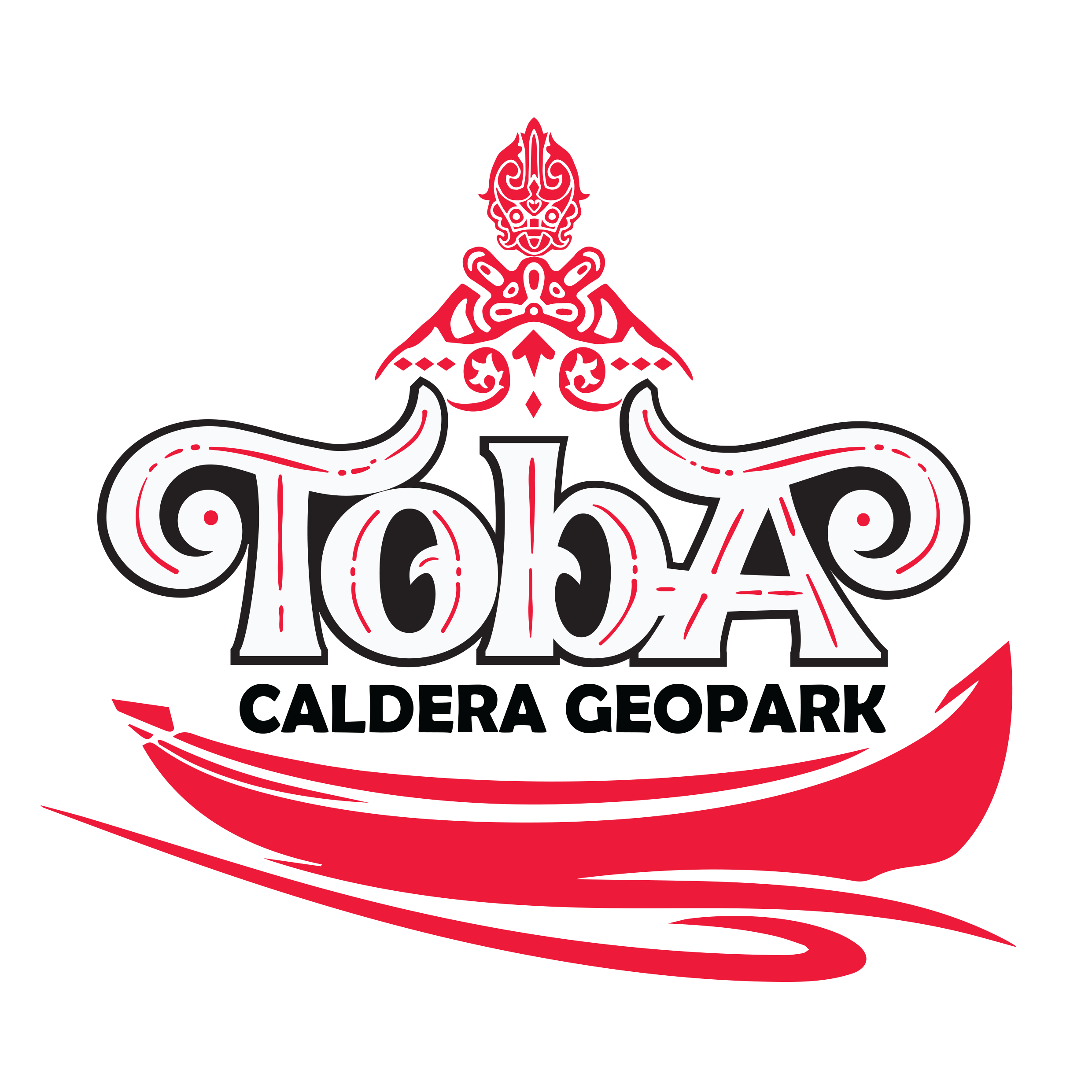 Logo of Toba Caldera Geopark